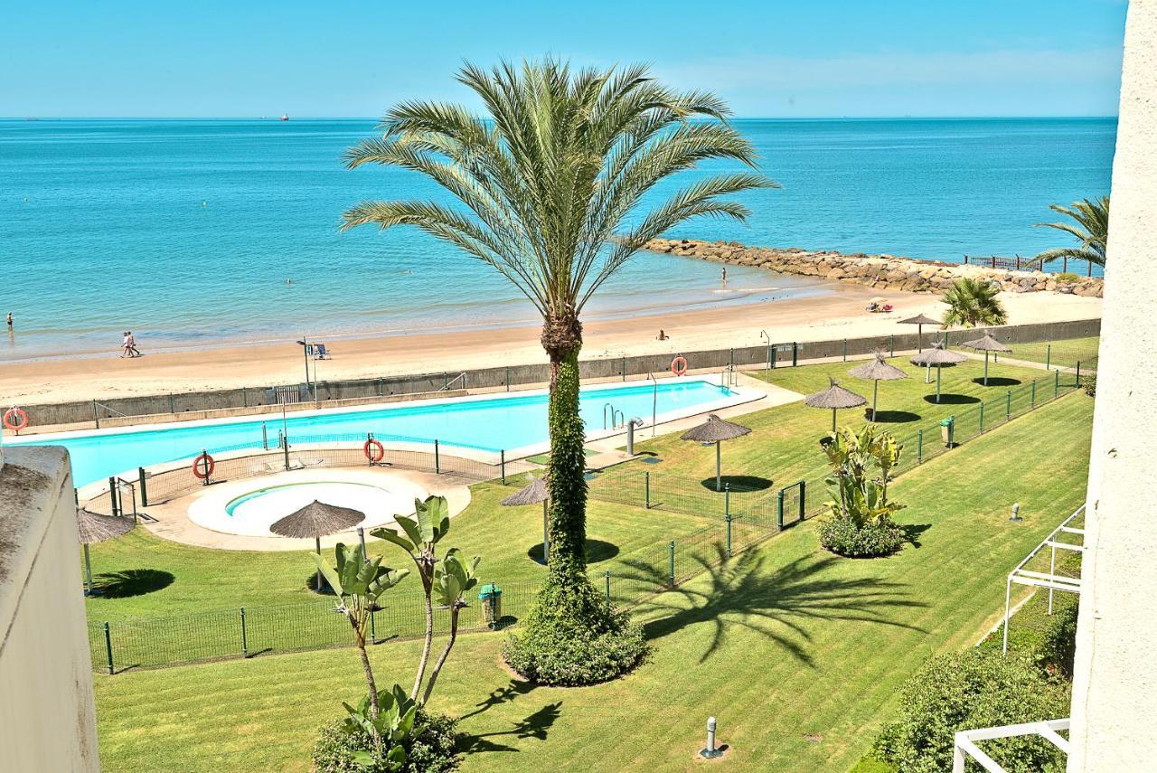 On Beach Deluxe Apartment With Pools And Own Garden 엘푸에르토데산타마리아 외부 사진