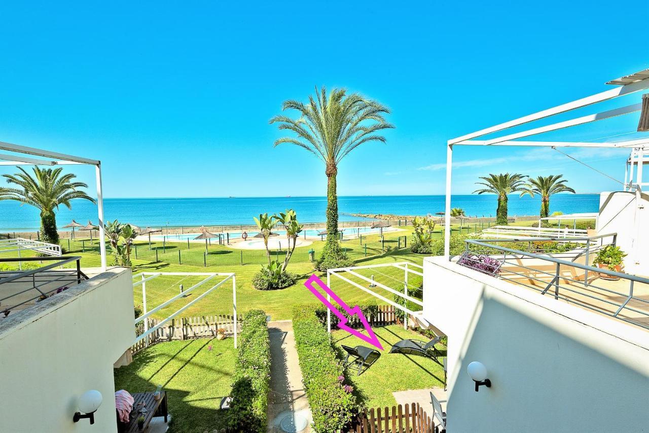 On Beach Deluxe Apartment With Pools And Own Garden 엘푸에르토데산타마리아 외부 사진